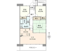 【大阪府/枚方市津田駅前】グランコープ津田 A棟 間取り図