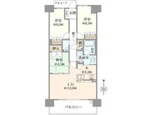【大阪府/茨木市大池】プラウドシティ茨木　Avenue Court 間取り図