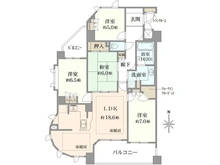 【大阪府/高槻市別所中の町】ライオンズマンション高槻別所 間取り図