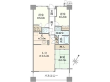 【大阪府/枚方市香里ケ丘】ステイツ枚方香里ケ丘七丁目 間取り図