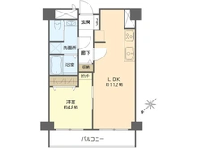 【大阪府/大阪市西淀川区花川】花川アーバンライフ 間取り図