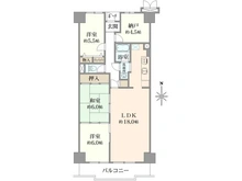【大阪府/茨木市美穂ケ丘】朝日プラザ千里北 B棟 間取り図
