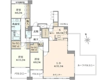【大阪府/吹田市山田東】グランドメゾン万博公園南 間取り図