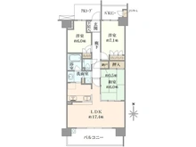 【大阪府/茨木市大池】プラウドシティ茨木 間取り図