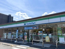 【滋賀県/大津市柳が崎】プラウドシティ大津京 ファミリーマート 大津茶が崎店（現地より約190m）