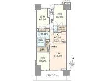 【滋賀県/大津市柳が崎】プラウドシティ大津京 間取り図
