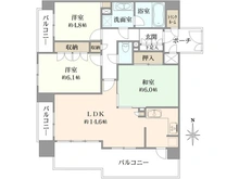 【大阪府/守口市金田町】ファインベール守口 間取り図