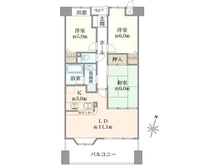【大阪府/枚方市田宮本町】チュリス枚方田宮本町 間取り図