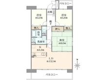 【大阪府/枚方市津田駅前】グランコープ津田 A棟 間取り図