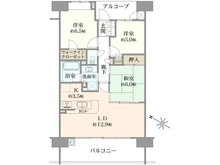 【大阪府/高槻市南芥川町】プラウドシティ高槻ステージア 間取り図