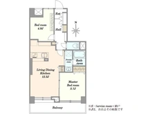 【東京都/大田区大森西】メイツ大森西 間取り図