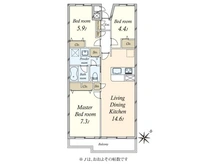 【東京都/品川区南大井】ハイホーム南大井 間取り図