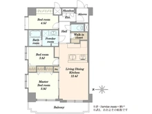 【東京都/板橋区熊野町】NICEアーバン池袋山手通り 間取り図
