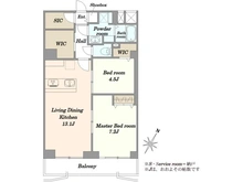 【東京都/渋谷区代々木】メゾンドール代々木 間取り図