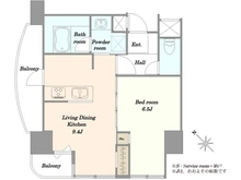 【東京都/板橋区南町】シーアイマンション池袋西 間取り図