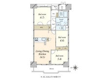 【東京都/品川区八潮】八潮ハイツ 間取り図