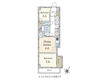 【東京都/大田区西六郷】ニックハイム西六郷 間取り図