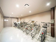 【東京都/品川区西大井】ブライズ西大井 DUE 駐輪場