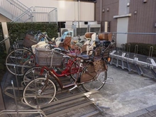 【東京都/大田区萩中】オーベルグランディオ萩中 2号棟 駐輪場