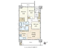 【東京都/品川区南大井】エクセレントシティ大森 間取り図