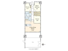 【東京都/品川区南品川】パークスクエア南品川 間取り図