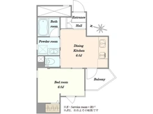 【東京都/目黒区上目黒】エクセル中目黒 間取り図