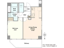 【東京都/三鷹市下連雀】ライオンズマンション三鷹中央通り 間取り図