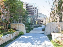 【東京都/品川区東品川】グランドメゾン品川シーサイドの杜 アプローチ