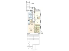 【東京都/品川区東品川】ガーデンホーム品川シーサイド 間取り図