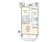 【東京都/品川区南大井】グランイーグル大森II 間取り図