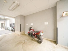 【東京都/品川区南大井】日神パレステージ南大井 駐輪場：バイク置場