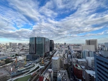 【東京都/品川区大井】ブリリア大井町ラヴィアンタワー 眺望：東向きメインバルコニーから望む