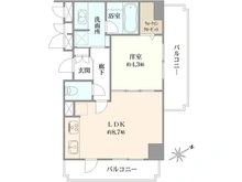 【東京都/杉並区高円寺南】シャンボール高円寺駅前 間取り図