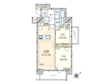 【東京都/中野区本町】ルジェンテ新中野STATION ONE 間取り図