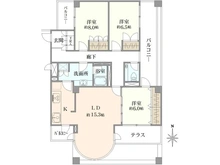 【東京都/杉並区今川】ロワ・ヴェール荻窪北A棟 間取り図