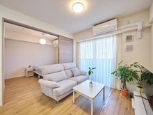 【東京都/調布市調布ケ丘】ブランズシティ調布 リビング：（奥）洋室