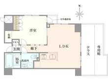 【東京都/新宿区住吉町】サンクタス四谷・曙橋ルーセンシティ 間取り図
