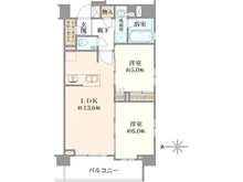 【東京都/中野区中央】オープンレジデンシア中野中央 間取り図