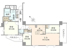【東京都/世田谷区玉川台】クレヴィア用賀 間取り図