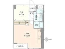 【東京都/杉並区梅里】エントピア高円寺 間取り図