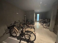【東京都/杉並区高円寺南】k-flat 駐輪場