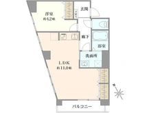 【東京都/中野区東中野】東中野第二マンション 間取り図