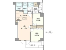 【東京都/杉並区高円寺南】プラウド中野テラス 間取り図