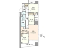 【東京都/中野区中央】シティハウス中野中央 間取り図