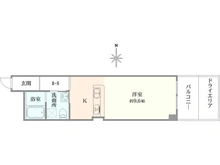 【東京都/杉並区高円寺南】迦葉中野マンション 間取り図