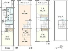 【東京都/中野区弥生町】ファブリックレジデンス中野 間取り図