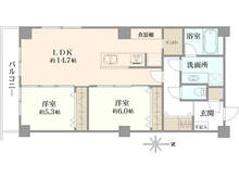 【東京都/中野区中野】千光前ファミリーハウス 間取り図