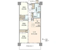 【東京都/中野区東中野】グレーシア東中野 間取り図