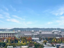 【東京都/府中市八幡町】ラヴィドール府中サザンテラス 眺望：南側眺望（ズームあり）