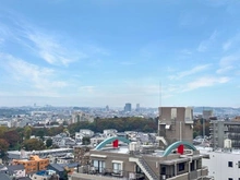 【東京都/府中市八幡町】ラヴィドール府中サザンテラス 眺望：南西側眺望（ズームあり）
